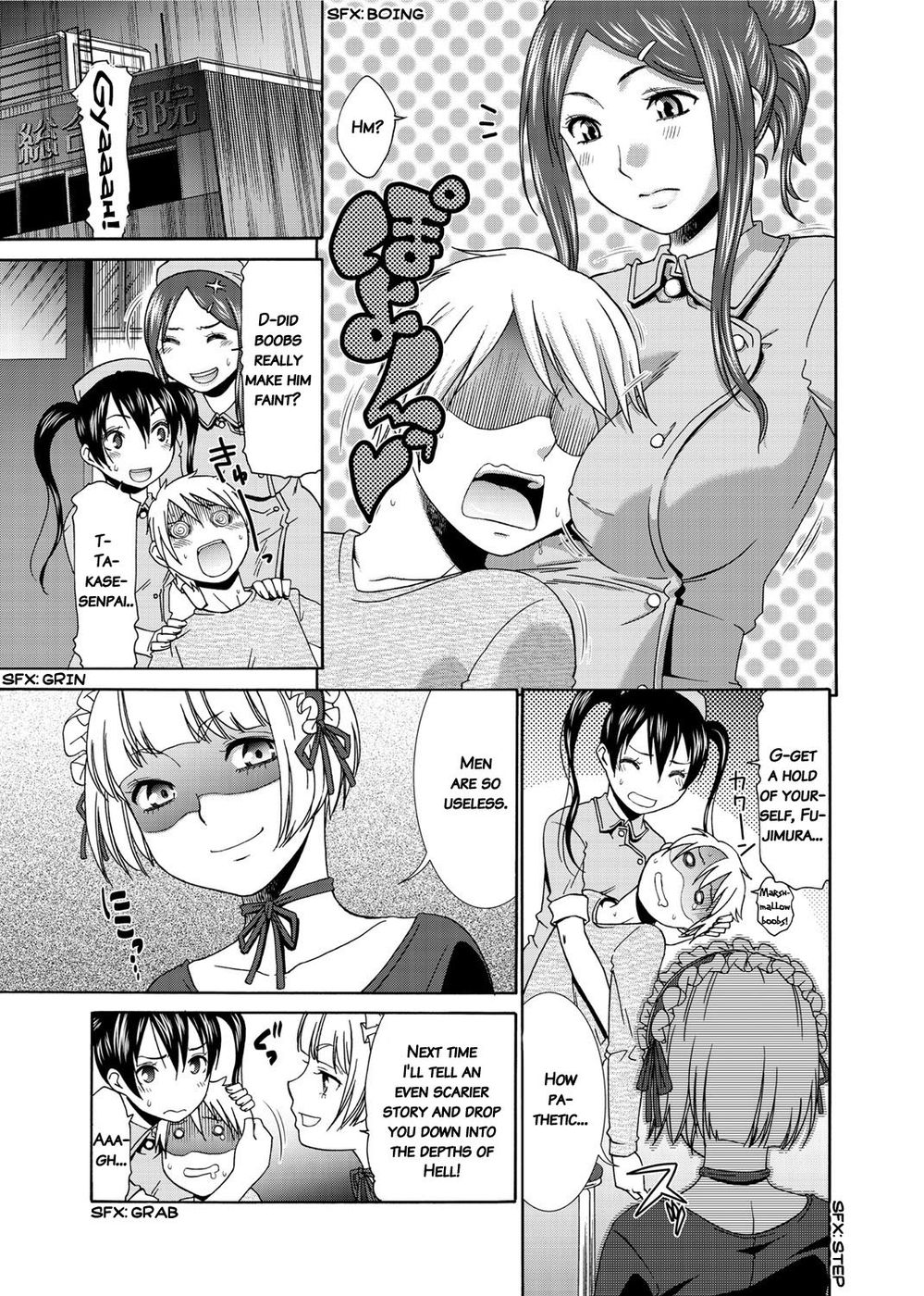 Hentai Manga Comic-Momoiro Nurse-Chapter 4 - The secret gothloligirl-3